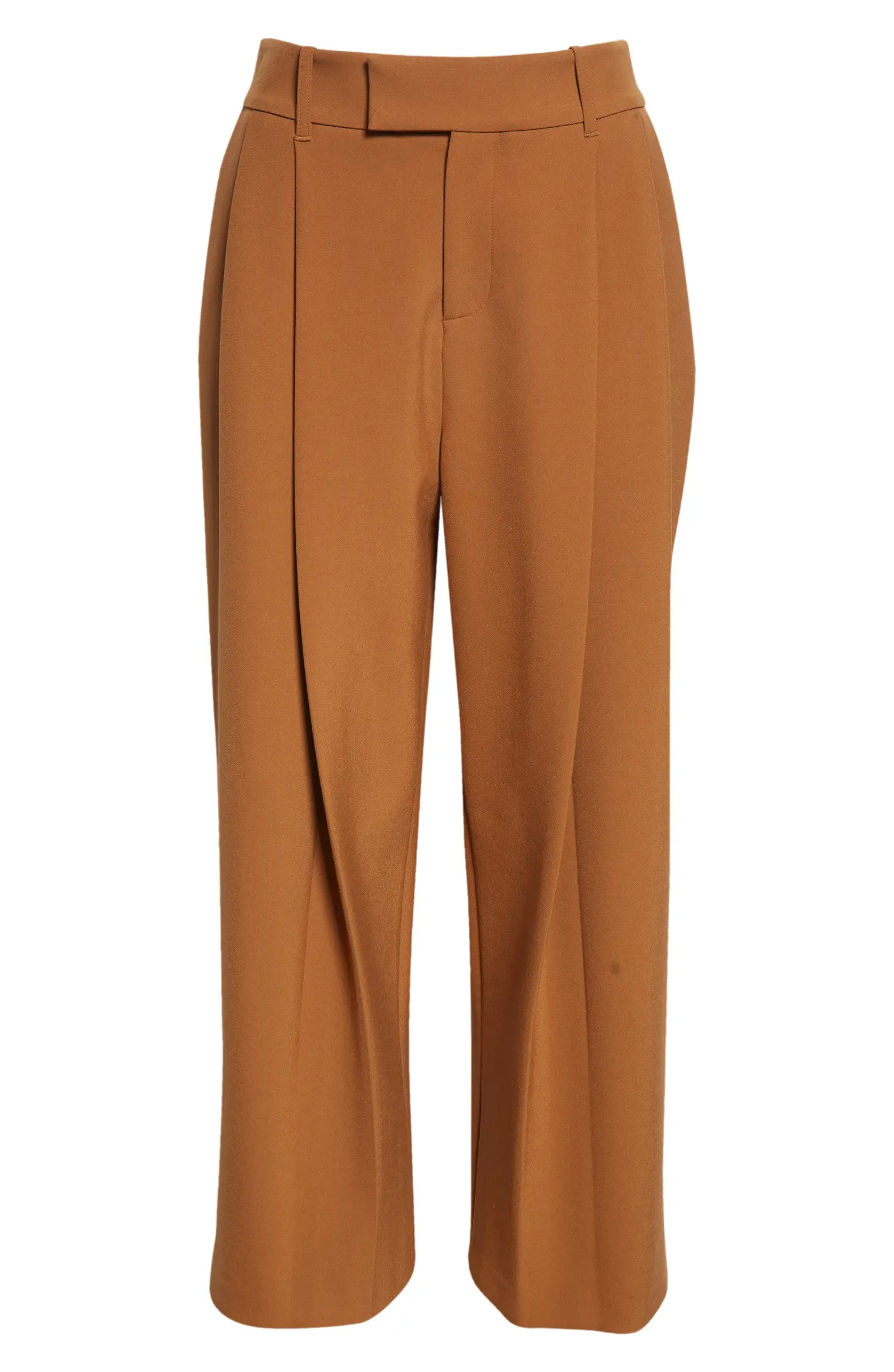 Ted Baker London Halleis Pleated Barrel Leg Trousers | Nordstrom | Nordstrom