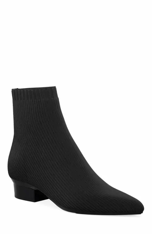 Pashion Footwear The Bootie 3"" Stiletto Heel in Coal Knit at Nordstrom, Size 9.5 | Nordstrom