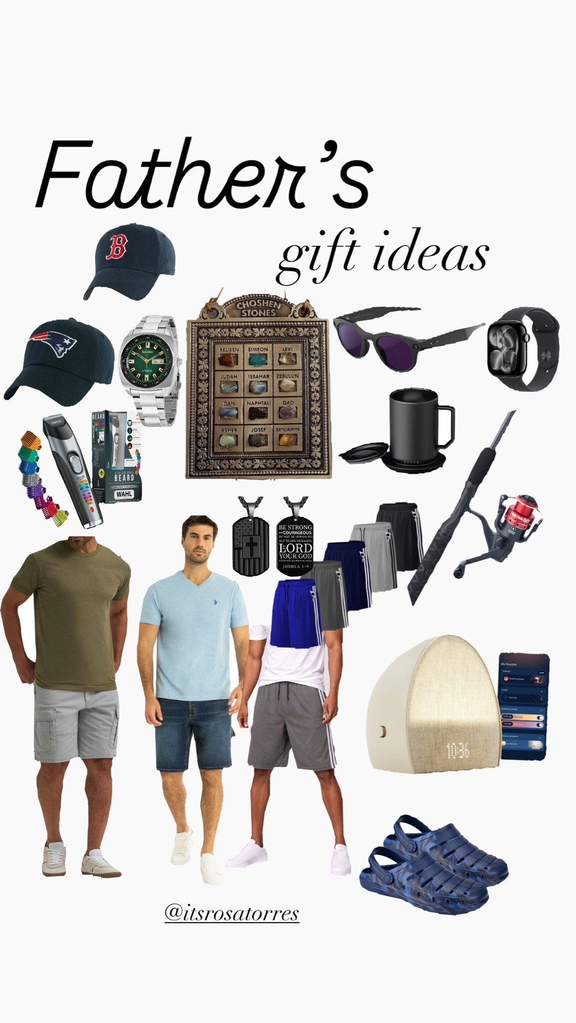 Fathers Day is coming up…. here are a few Father’s Day gift ideas! 

#fathersday #fathersdaygiftideas #giftideas #diadelpadre #papa #fathersgiftideas #giftideasforfathers #father

#LTKselfcare #LTKootd #LTKSeasonal