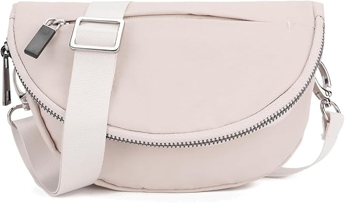 Aelxob Fanny Pack Women Crossbody 1L, Nylon Belt Bag for Travel Running Everywhere, Lulu Dupes Fe... | Amazon (CA)