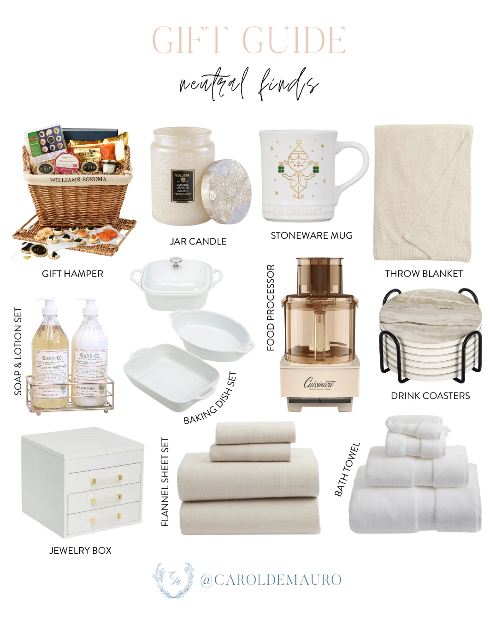 These jar candles, baking dish set, coasters, bath towel, and more will make great holiday gifts!
#homefinds #giftsforher #bathessential #kitchenmusthave

#LTKhome #LTKHoliday #LTKGiftGuide