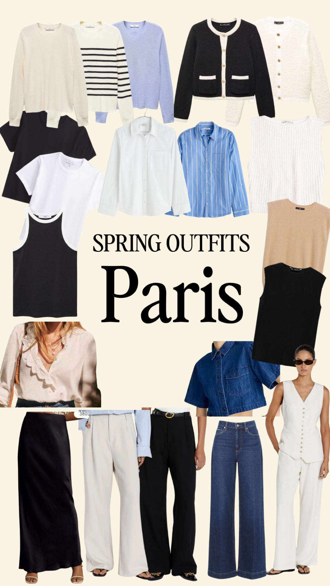 Spring staples for your trip to Paris 🇫🇷 ✈️

#LTKeurope #LTKtravel