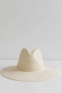 Fiona Straw Fedora - Cream | Gigi Pip