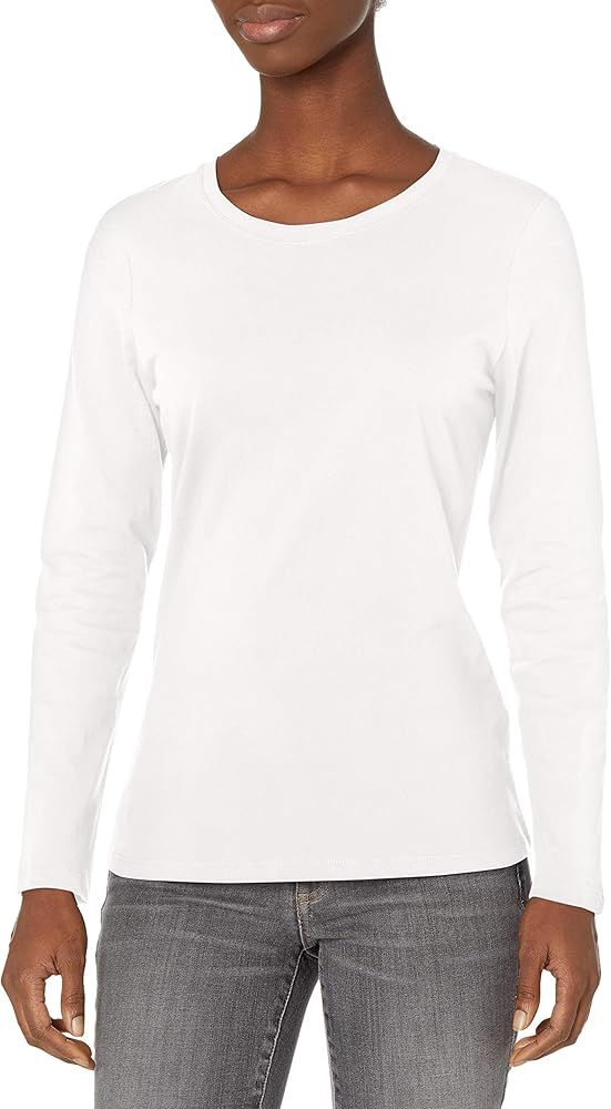 Hanes Women’s Perfect-T Long Sleeve T-shirt | Amazon (US)