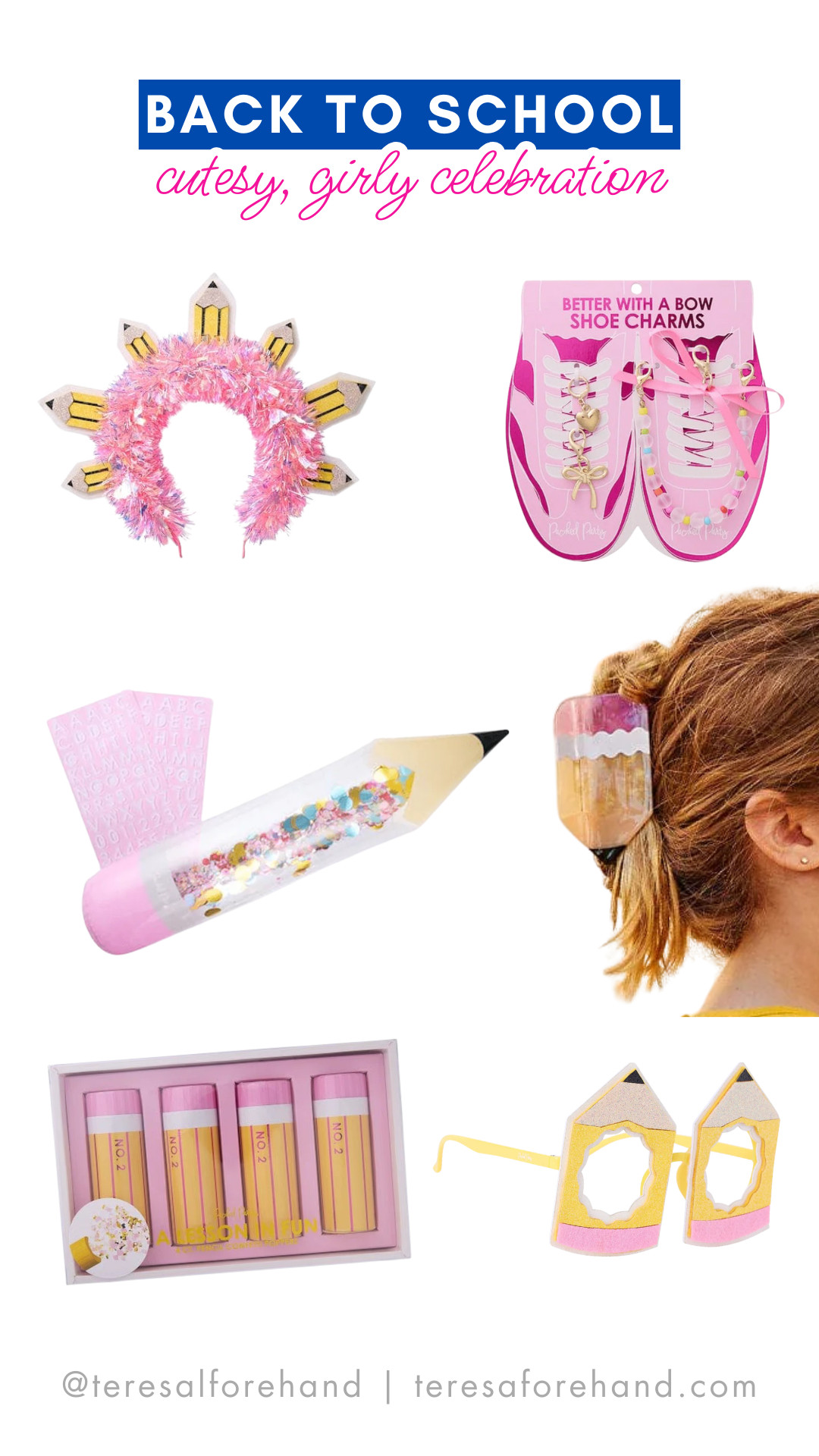 Celebrate your girly girl going back to school with these adorable decorations and accessories! 

 #LTKSeasonal #LTKKids #LTKFamily