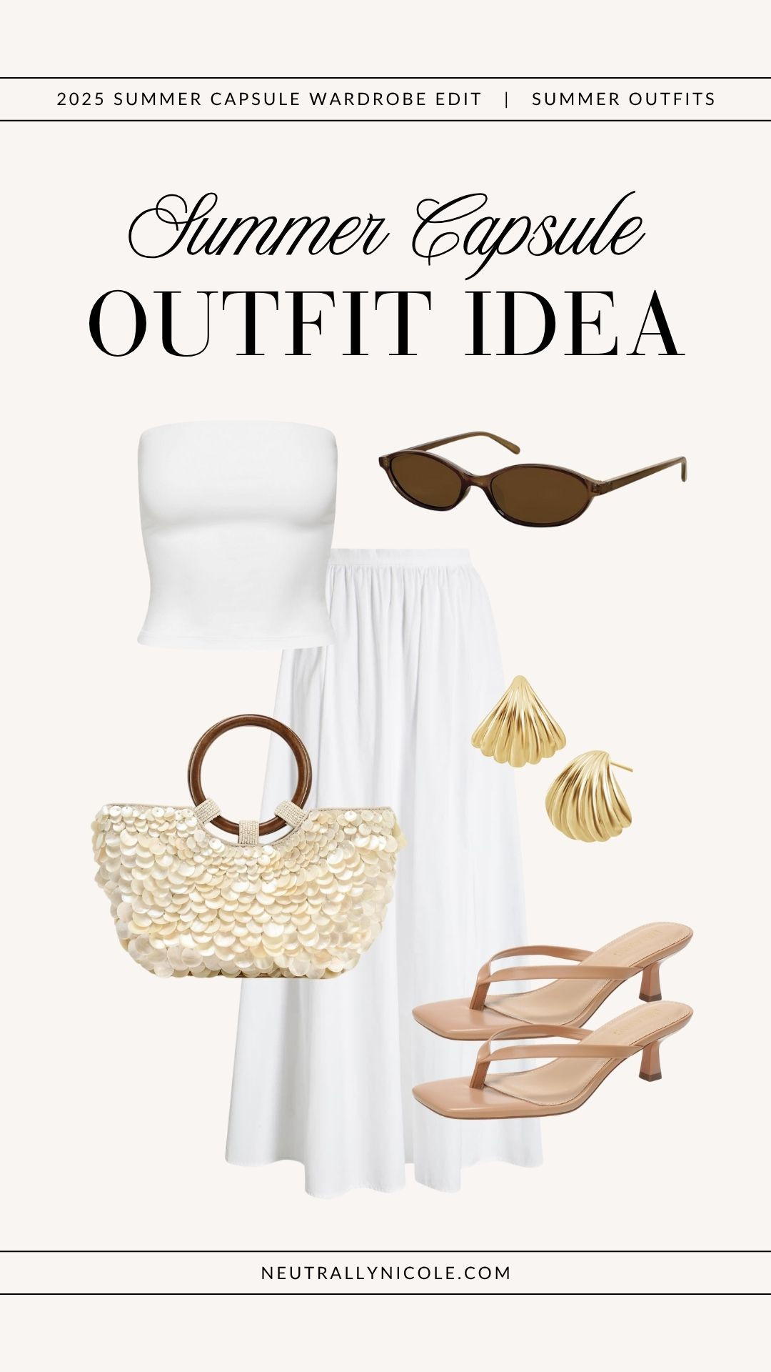 Summer capsule outfit idea | summer outfit, summer outfits, 2025 summer capsule wardrobe, summer capsule outfits, summer staples, summer wardrobe staples, summer closet staples, summer closet essentials, summer essentials, summer basics, summer style, 2025 summer fashion trends, summer bag, summer shoes, summer sandals, summer neutrals, summer 2025, neutral outfit, neutral outfits, neutral style, minimalist outfit, minimalist outfits, minimalist fashion

 

#LTKPetite #LTKSaleAlert #LTKShoeCrush #LTKItBag #LTKStyleTip #LTKFindsUnder50 #LTKFindsUnder100 #LTKTravel #LTKSeasonal