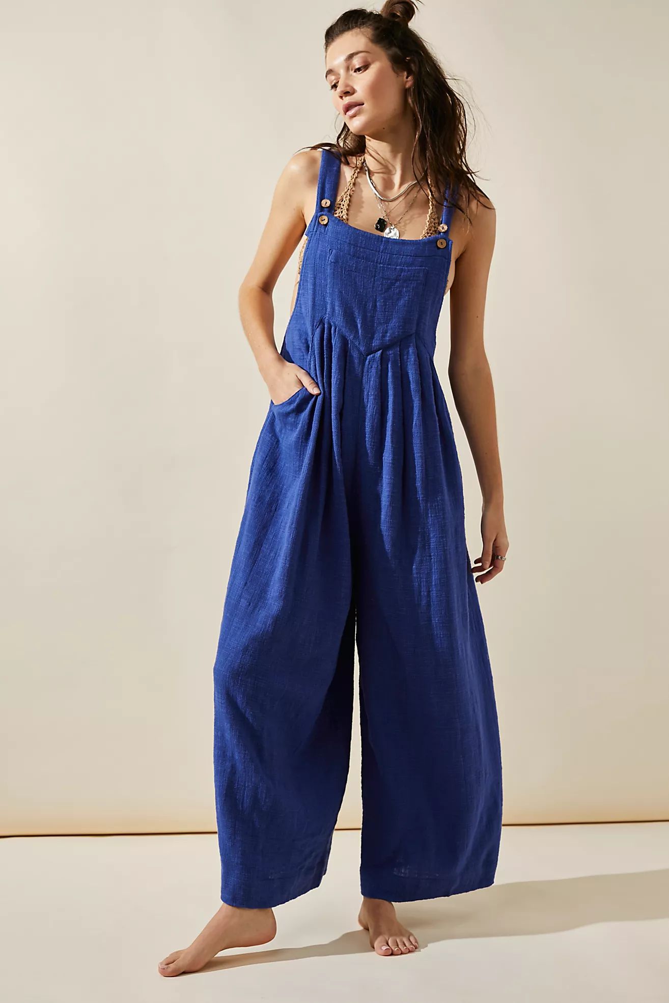 Sun-Drenched Overalls | Free People (Global - UK&FR Excluded)