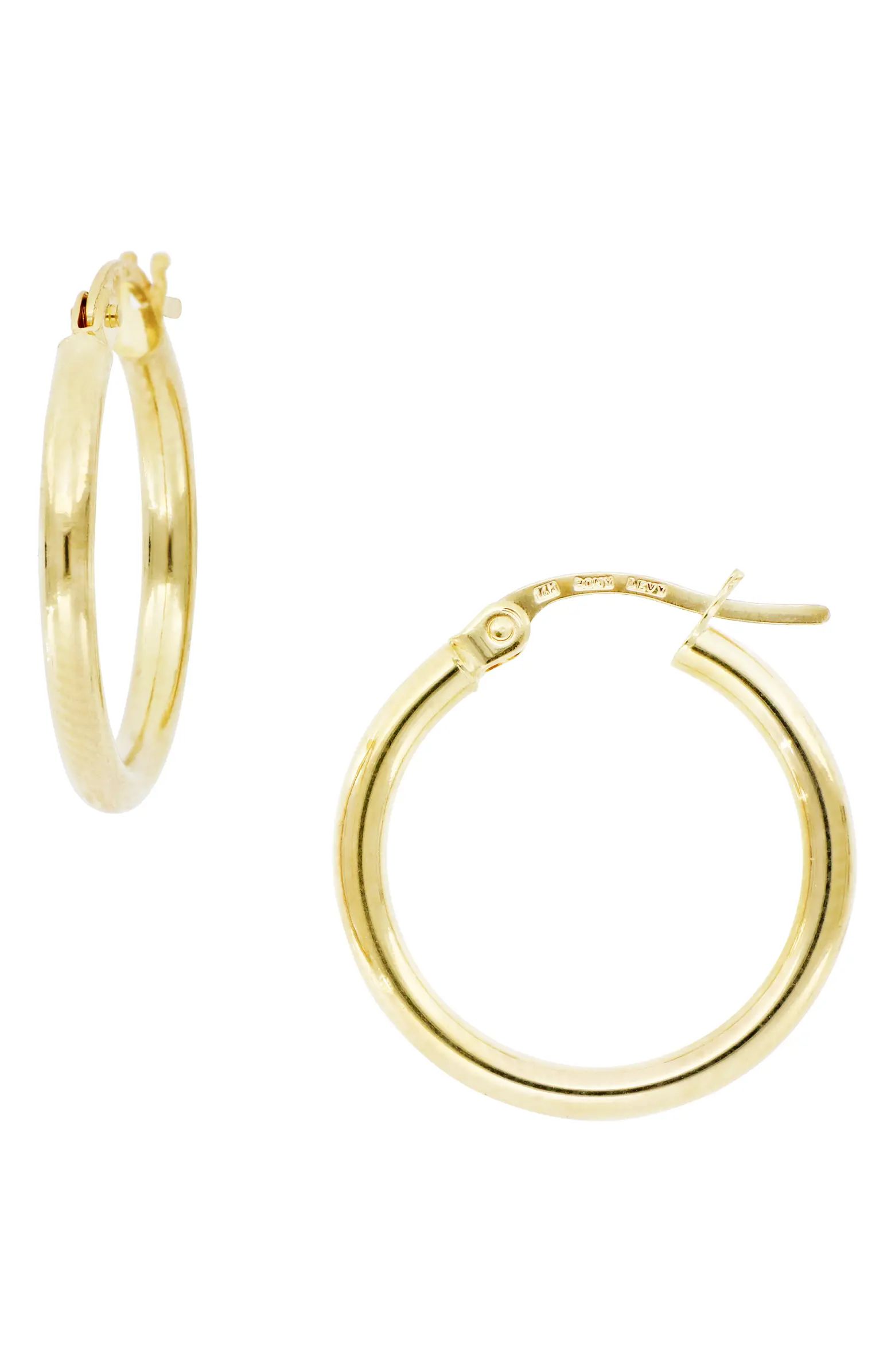 14K Gold Hoop Earrings | Nordstrom