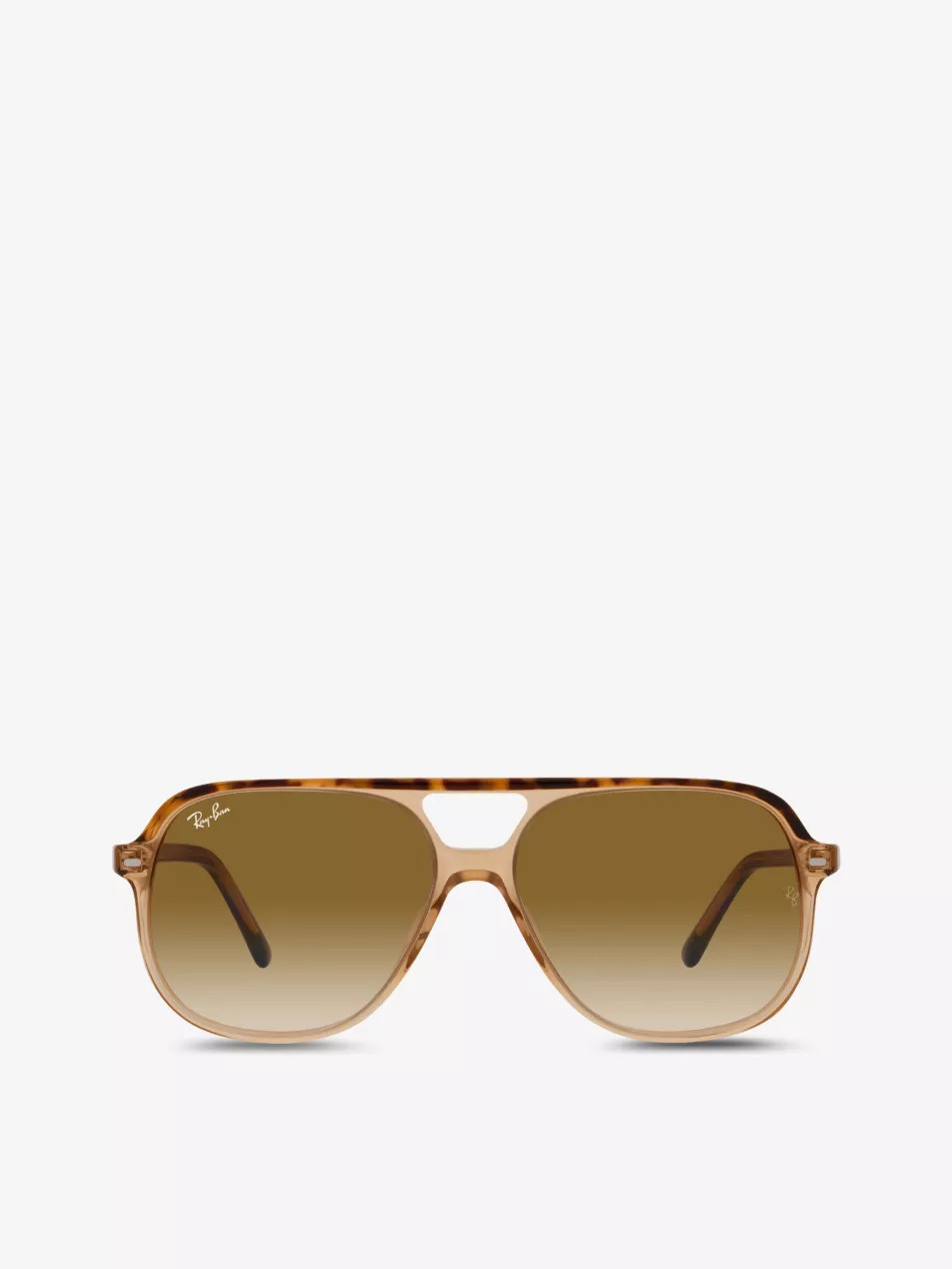 RB2198 Bill square acetate aviator sunglasses | Selfridges