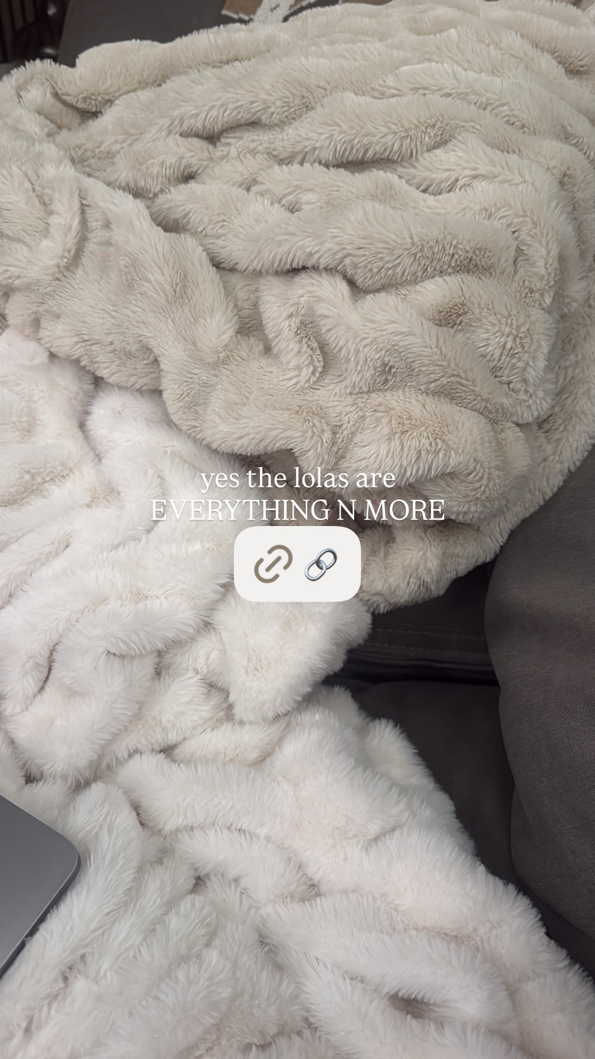 these lola blankets are my favorite to ever exist so i'm linking them here for yall 🤍 

 #LTKSeasonal #LTKHome #LTKTravel