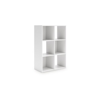 Signature Design by Ashley Onita 6 Cube Storage Organizer with White Finish | Target