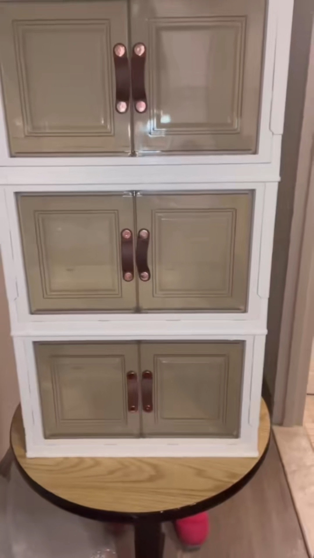 The storage solution that finally made my mom life feel less chaotic 🙌 Four tiers, wheels, doors that close — everything I needed in one spot. #momorganization #homeorganization #overwhelmedmom #momlife #pinkglowup #momhome

#LTKHome #LTKmomlife #LTKKids