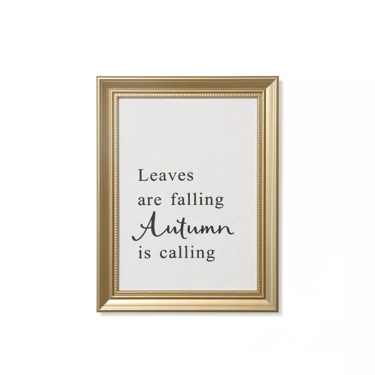 Autumn Frame Art with Gold Frame - Bullseye's Playground™ | Target