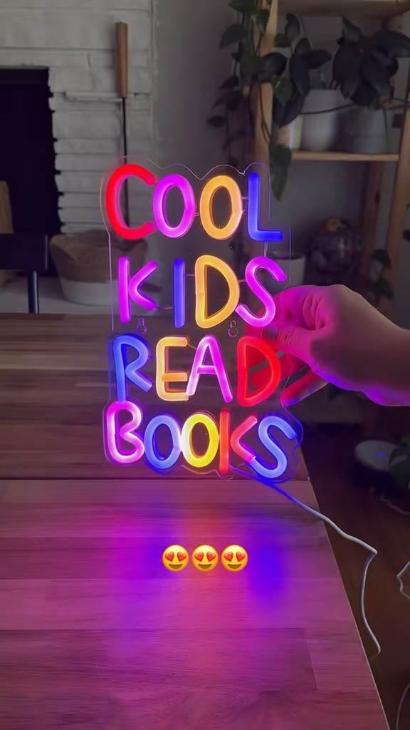 The cutest neon sign! 

#LTKFamily #LTKKids #LTKHome