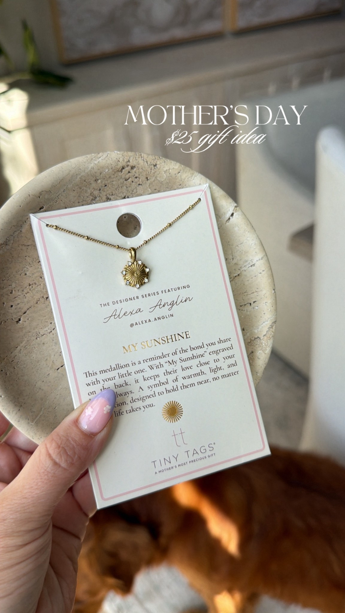 Mother’s Day gift idea ☀️ Meet the ‘My Sunshine’ necklace designed in collaboration with Tiny Tags for Mother’s Day. Available now at Target and $25 making it a great gift idea for special moms or grandmas in your life! 

Wearing an xs in the dress!

#LTKSeasonal #LTKMothersDay #LTKmomlife
