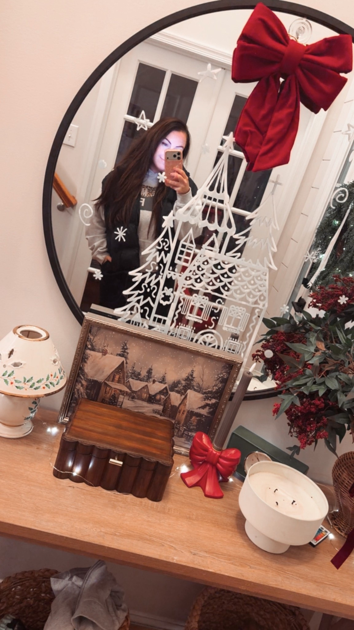 I love a simple entryway decor for the holidays but how cute are these window clings ? ! 

Amazon | Amazon finds | holiday decor 

#LTKHome #LTKSeasonal #LTKHoliday