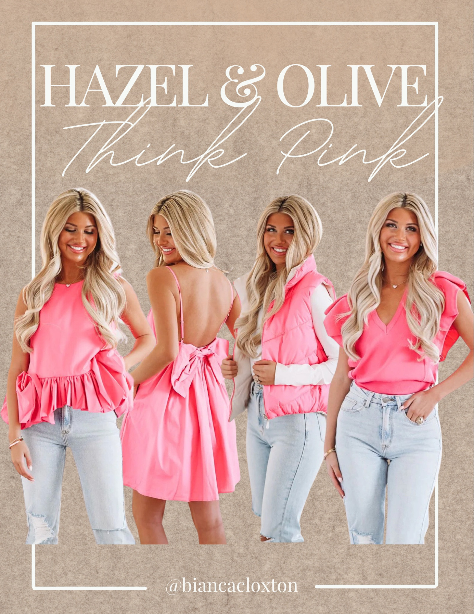 Think Pink 💕|| Hazel & Olive 

Pretty pink styles from Hazel & Olive! 

Pink, top, dress, vest, new, styles, trendy, trending, cute, valentines, cute



#LTKSeasonal #LTKstyletip #LTKmidsize