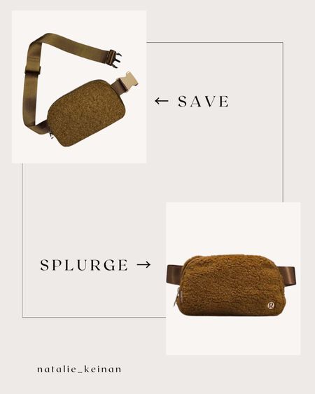 Lululemon Sherpa bag. Belt bag. Lululemon dupe. Look for less. Amazon find 

#LTKstyletip #LTKitbag #LTKunder50