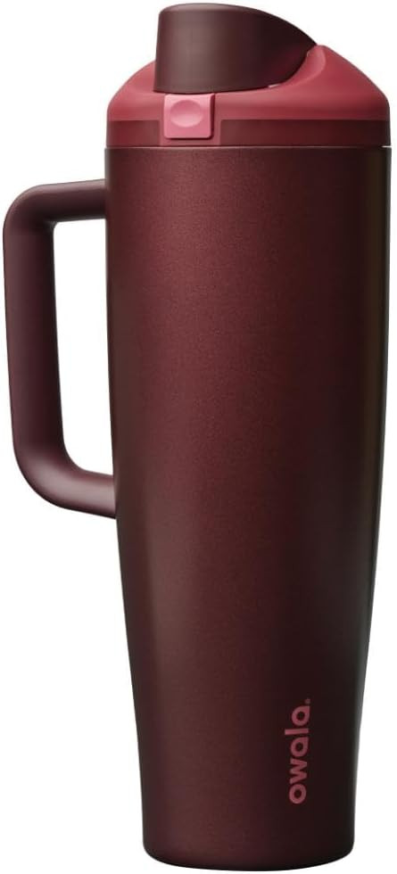 Owala FreeSip Tumbler Insulated Stainless Steel Water Bottle with Built-in Straw and Side Handle,... | Amazon (US)