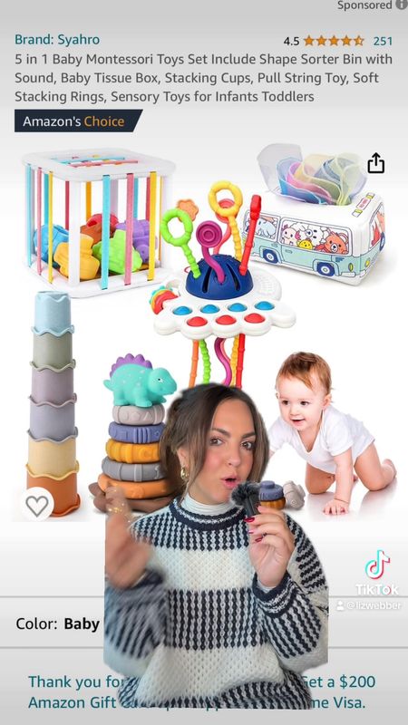 Perfect $30 gift set for baby!! Amazon baby gift idea 

#LTKHoliday #LTKbaby #LTKGiftGuide