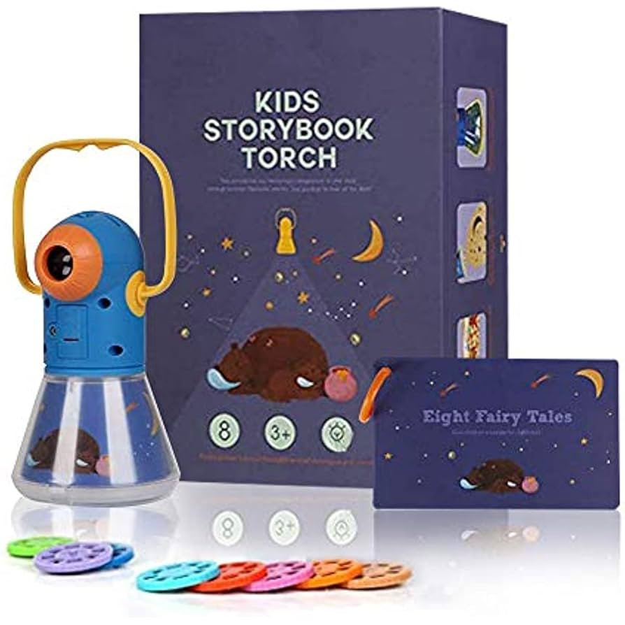Kids Multifunctional Story Projector, Night Lights Projector Storybook Toy, Educational Toys Gift... | Amazon (US)