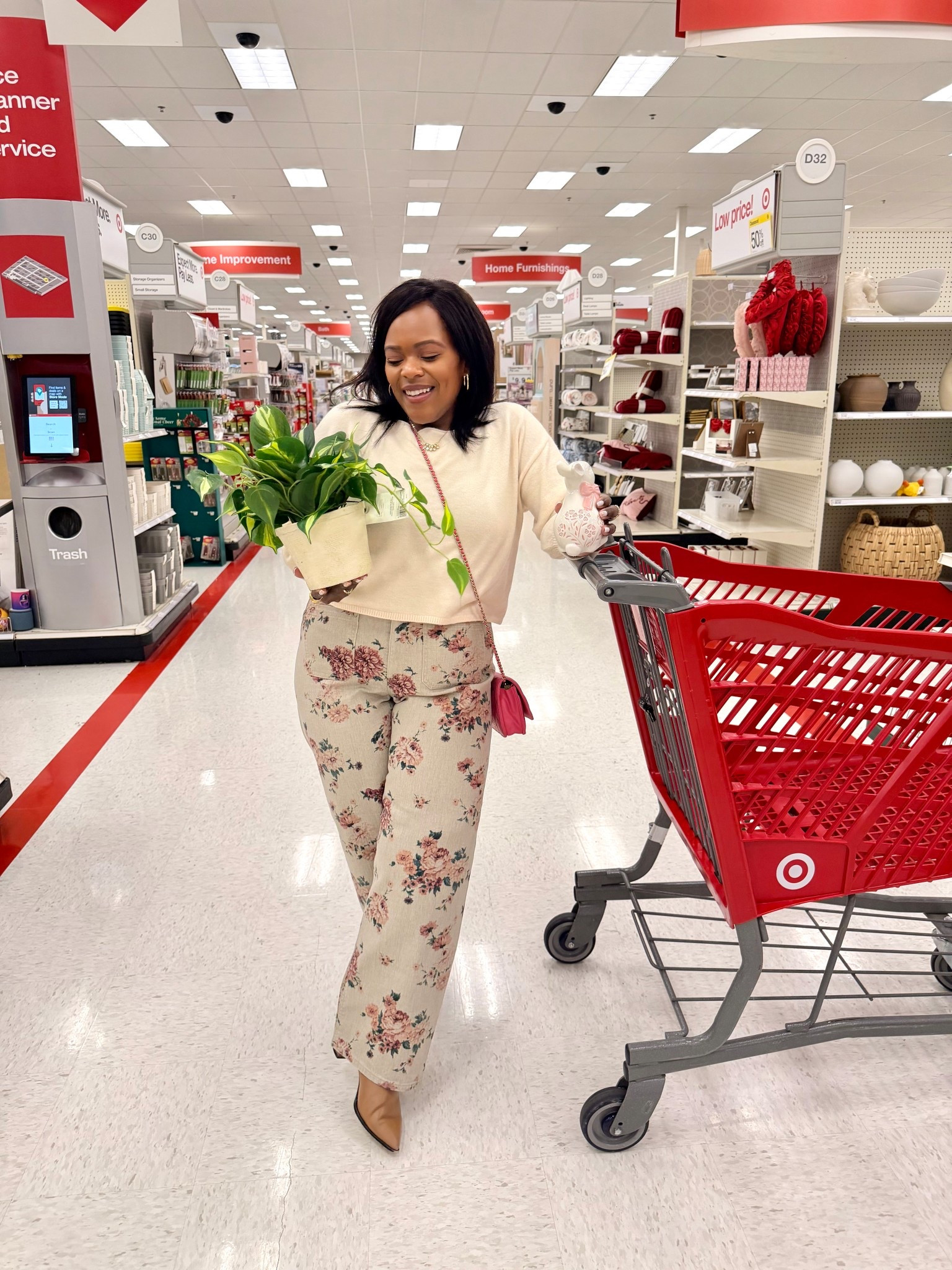 Round up of what I’m loving from @Target right now!! Including these floral jeans! 

#LTKgrwm #LTKdayinmylife #LTKootd