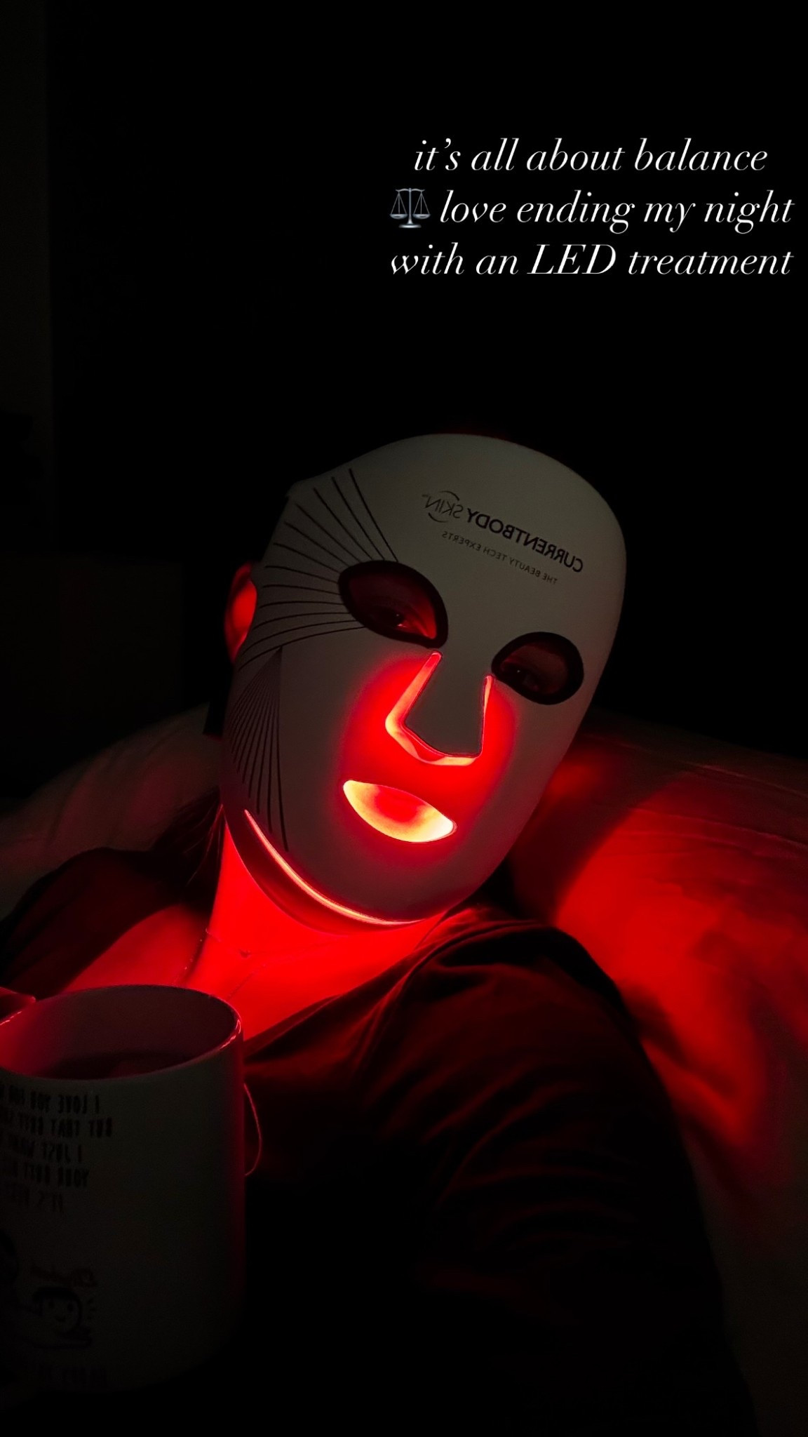 use code “ELIZABETHAPPROVED” it’s all about balance 
⚖️ love ending my night 
with an LED treatment 

#LTKU #LTKBeauty #LTKWatchNow