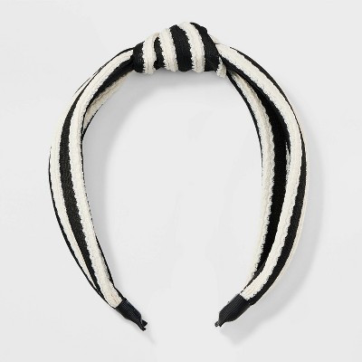Striped Top Knot Headband - Universal Thread™ | Target