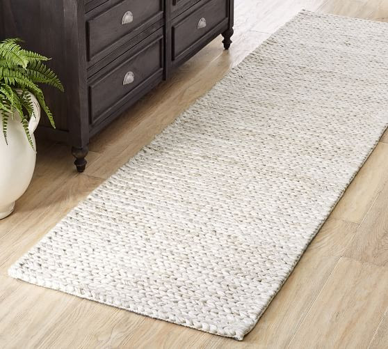 Chunky Knit Sweater Handwoven Rug | Pottery Barn (US)