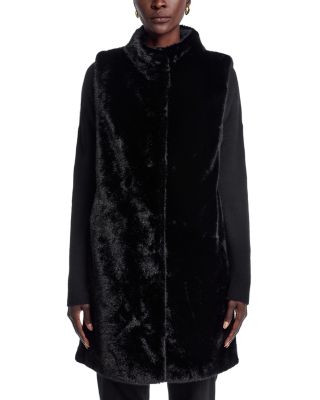 Dana Faux Fur Long Vest | Bloomingdale's (US)