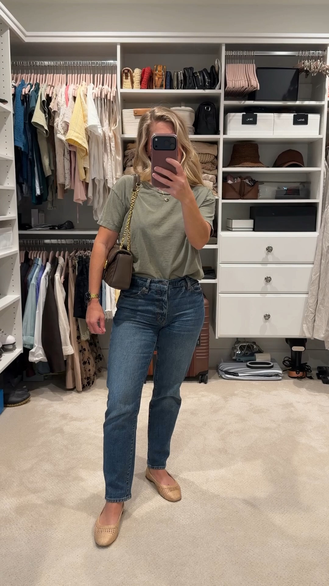 Sometimes the simplest outfits become the ones you wear the most.

A soft tee, great-fitting jeans, woven flats, and rich chocolate accessories create an effortless everyday look that works for errands, lunch, travel, or casual Fridays. These are the kinds of pieces I look for because they mix seamlessly with everything else in my wardrobe.

Linking everything I’m wearing (or the closest match) to help you build a wardrobe that’s versatile, timeless, and easy to wear. 🤎✨

#LTKootd #LTKPetite #LTKgrwm
