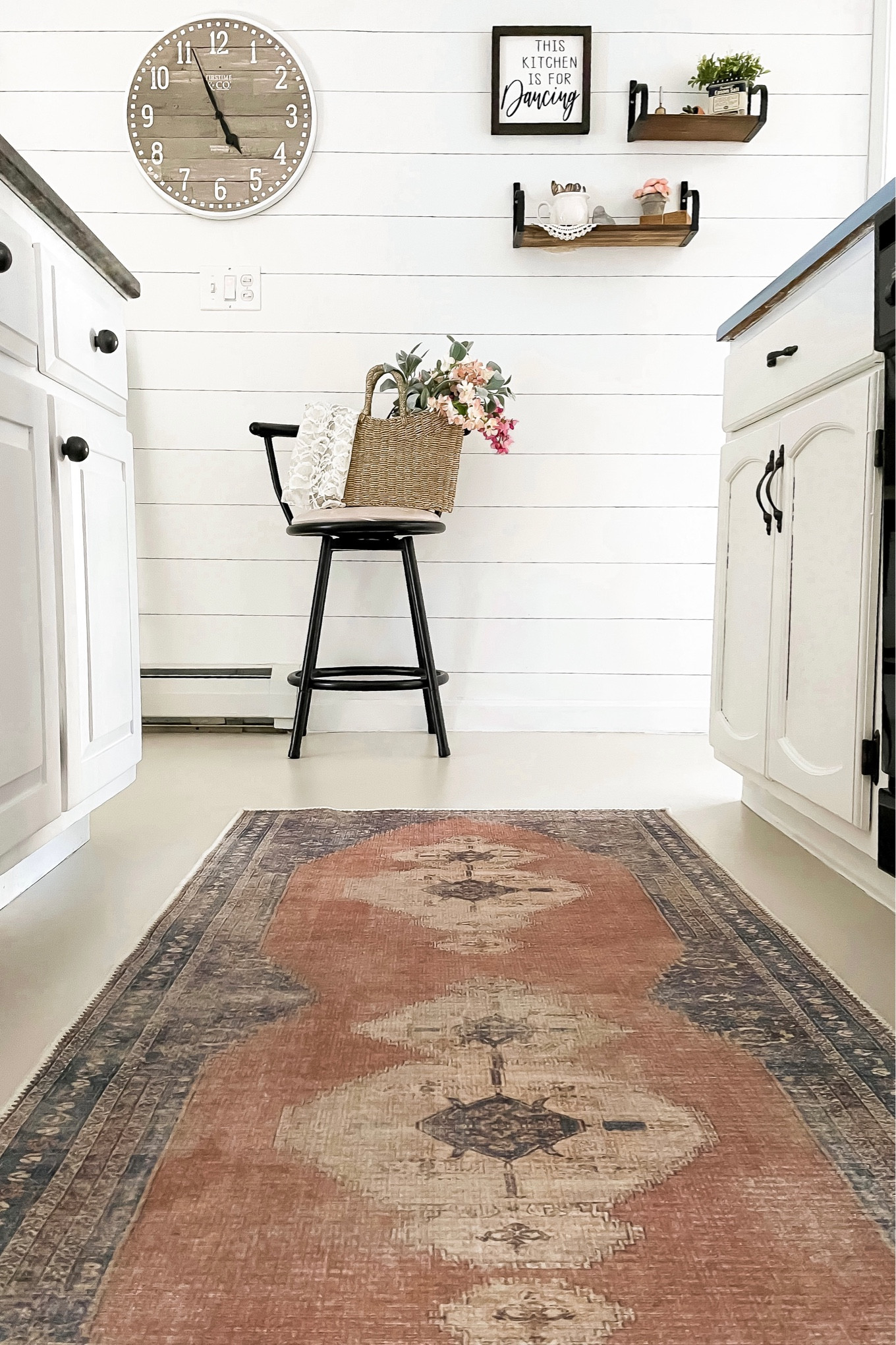 Kitchen decor. Kitchen washable runner. Kitchen floor paint 

#LTKstyletip #LTKhome #LTKFind