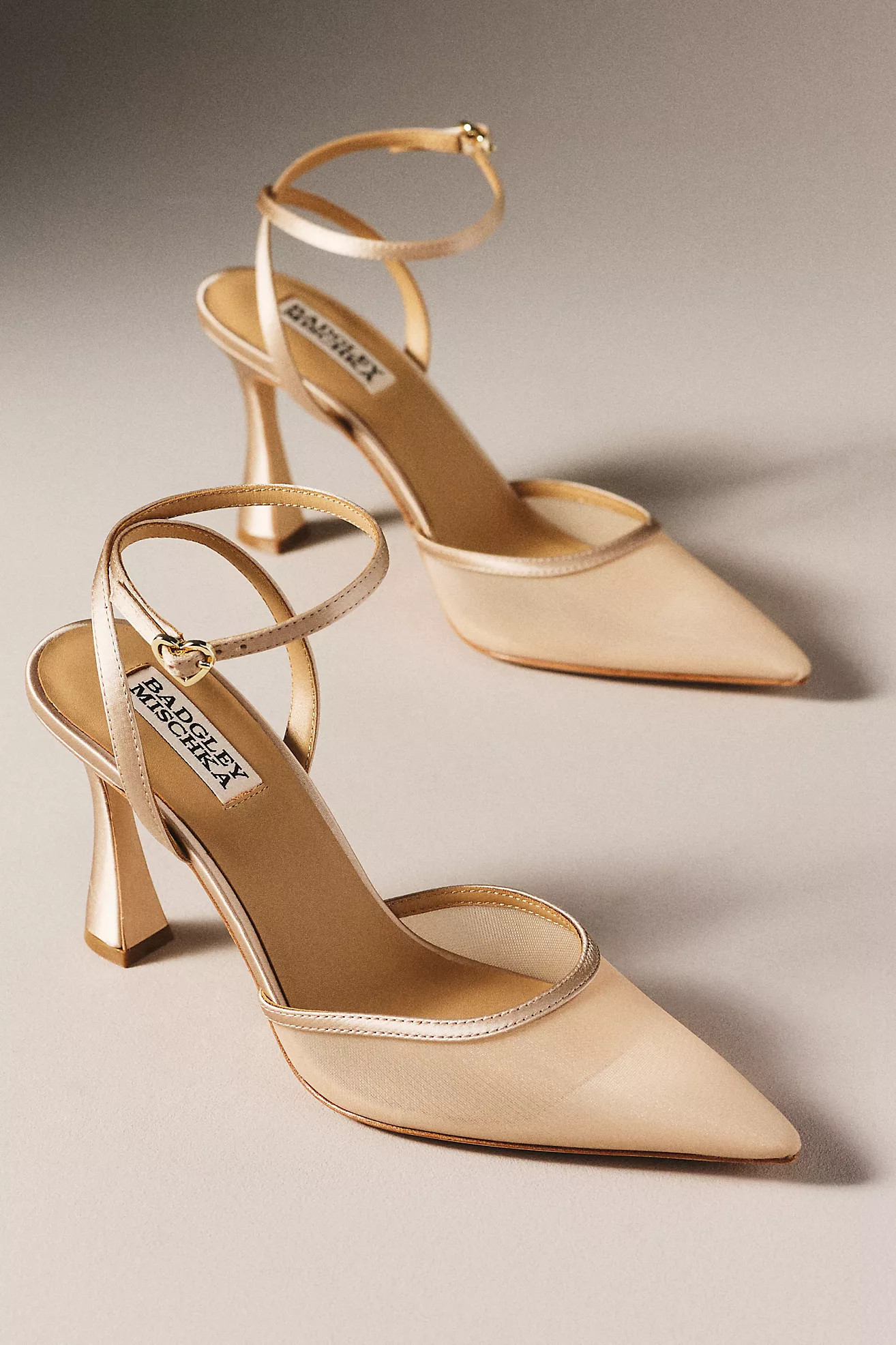 Badgley Mischka Yordan Ankle-Strap Pumps | Anthropologie (US)