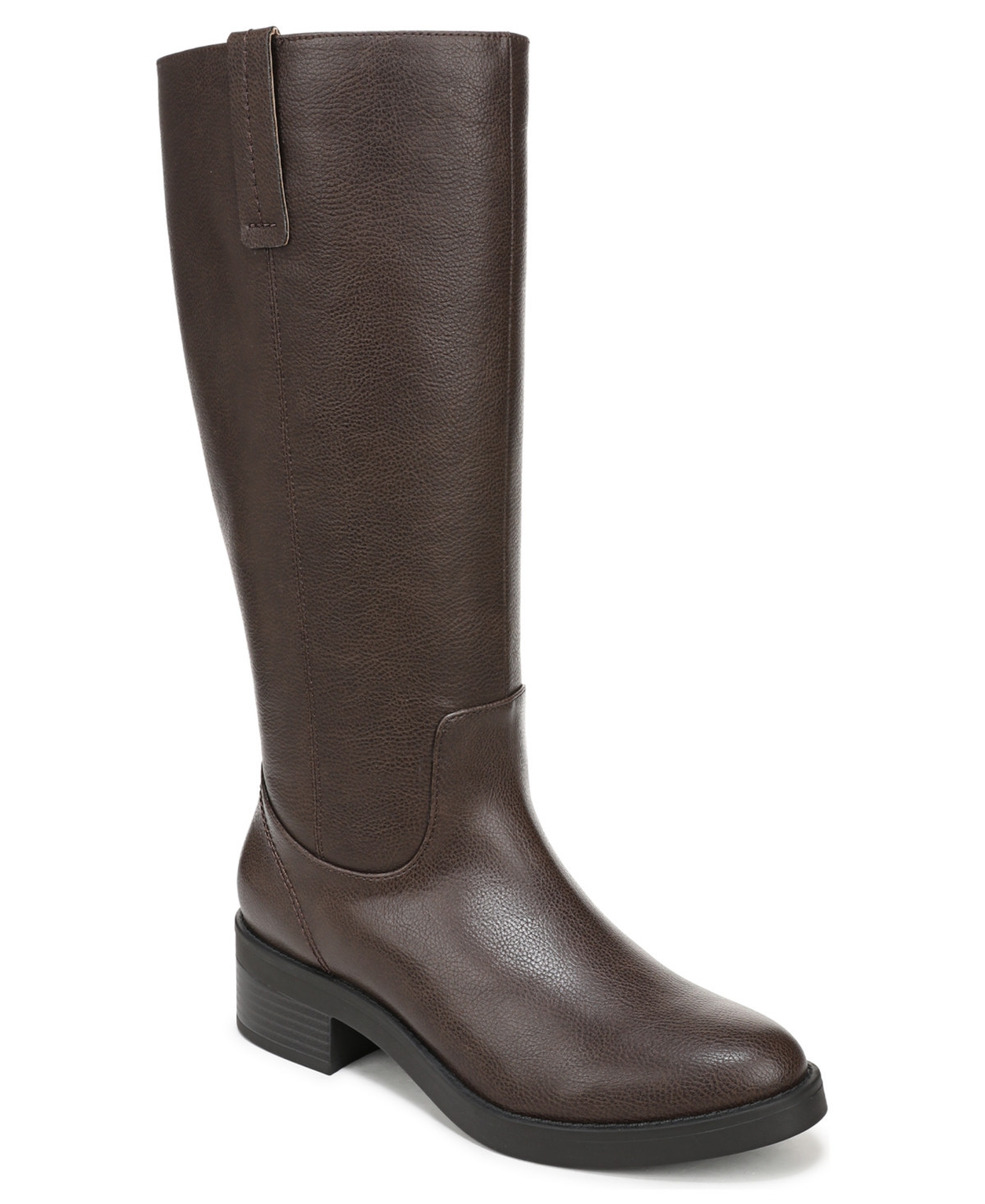 LifeStride Brinley Round Toe Tall Boots - Dark Brown | Macy's