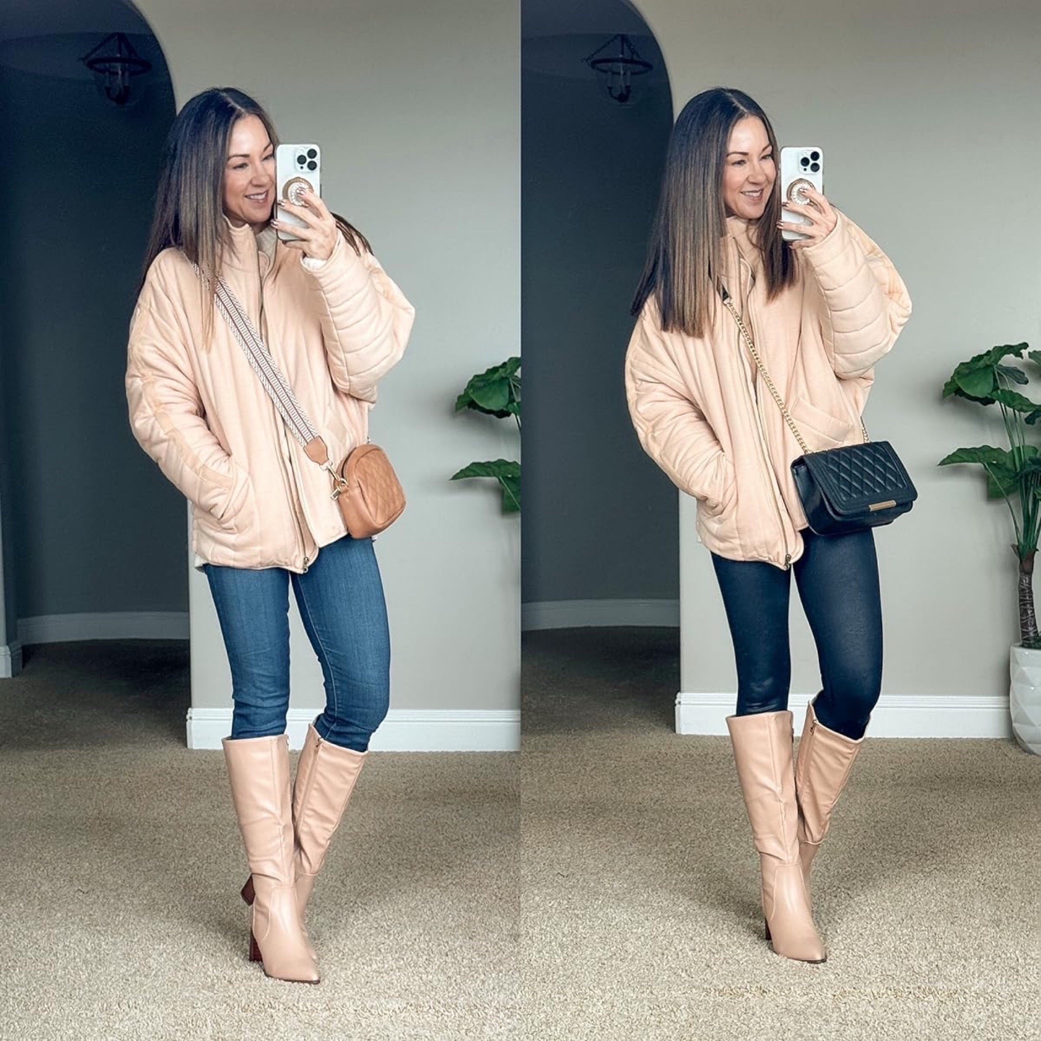 Winter Boots Outfit 

I’m wearing jacket in Camel Small, knee high boots in nude TTS, cozy sweater in almond XS, petite friendly faux leather leggings XS

Spring  Winter  Seasonal  Fashion guide  Fashion inspo  Winter outfit  Outfits for her  Lifestyle  Everyday fashion  Casual clothes

#LTKootd #LTKSeasonal #LTKPetite