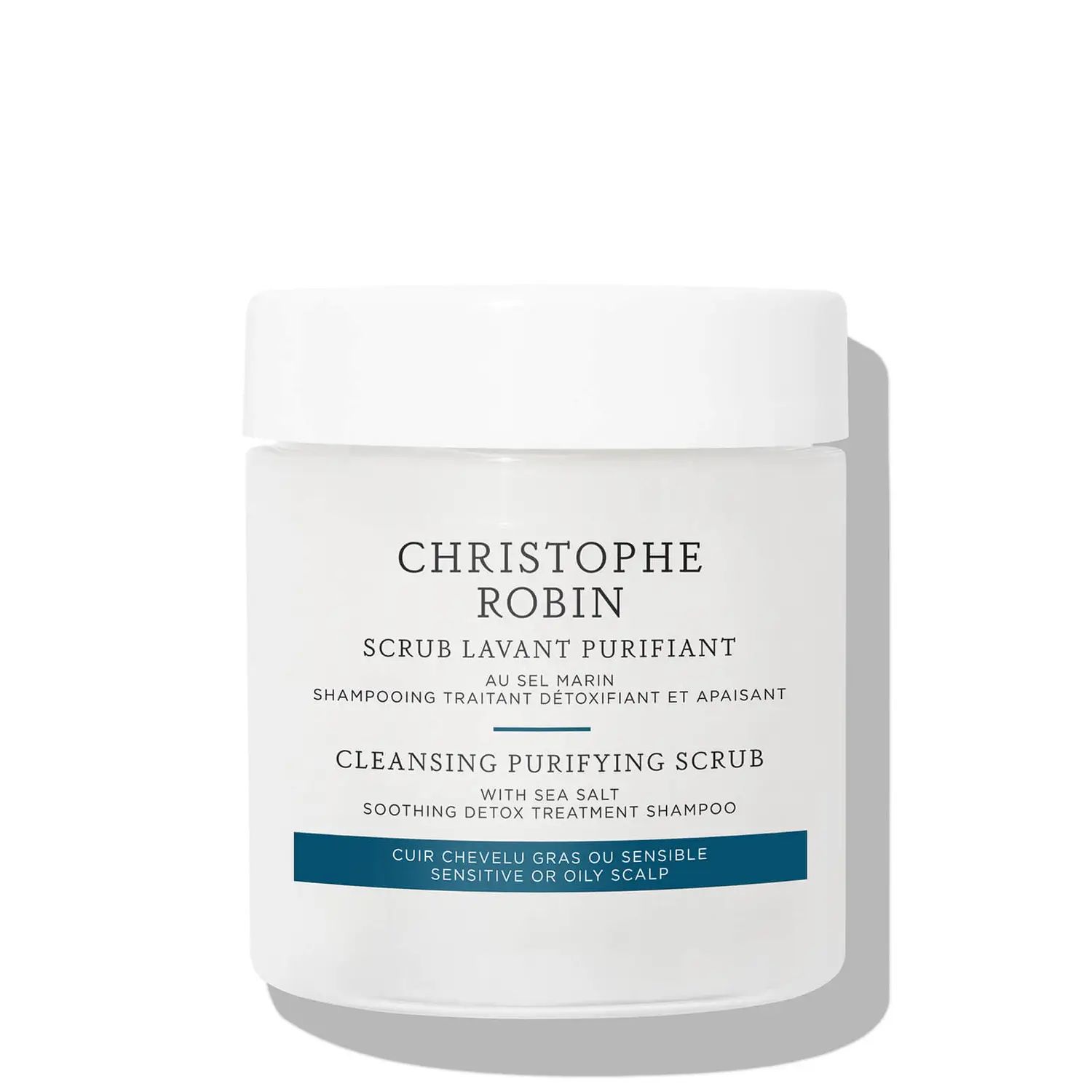 Christophe Robin Cleansing Purifying Scrub with Sea Salt 75ml | Dermstore (US)