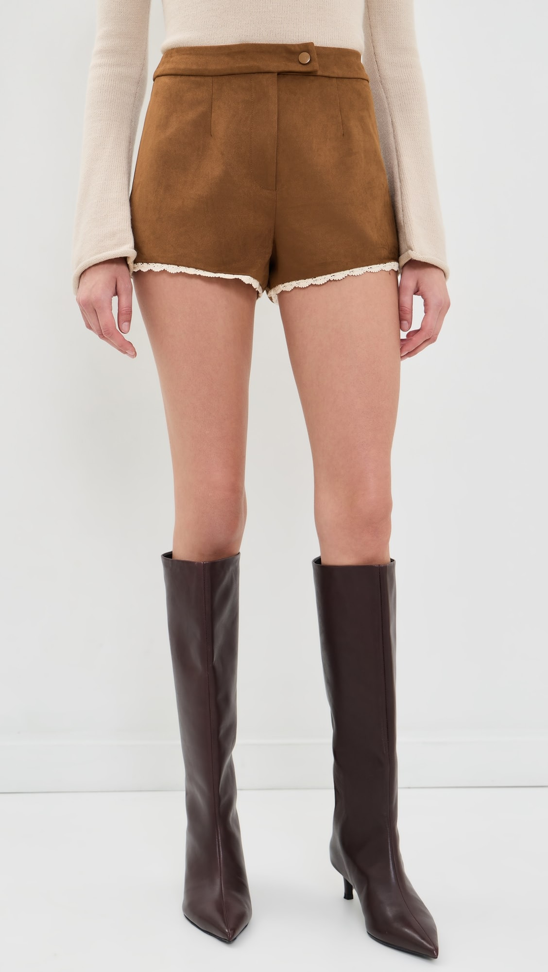 ASTR the Label Kya Faux Suede Shorts | Shopbop | Shopbop