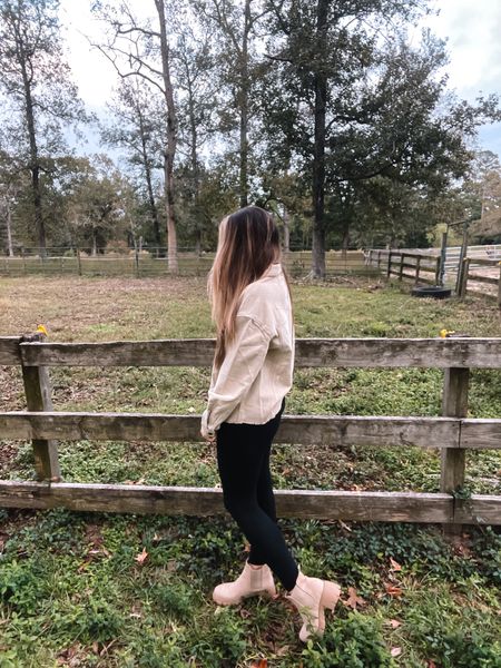 Beige shacket and chelsie boots
I love these boots, they are only $32 currently! 

#LTKshoecrush #LTKstyletip #LTKunder50