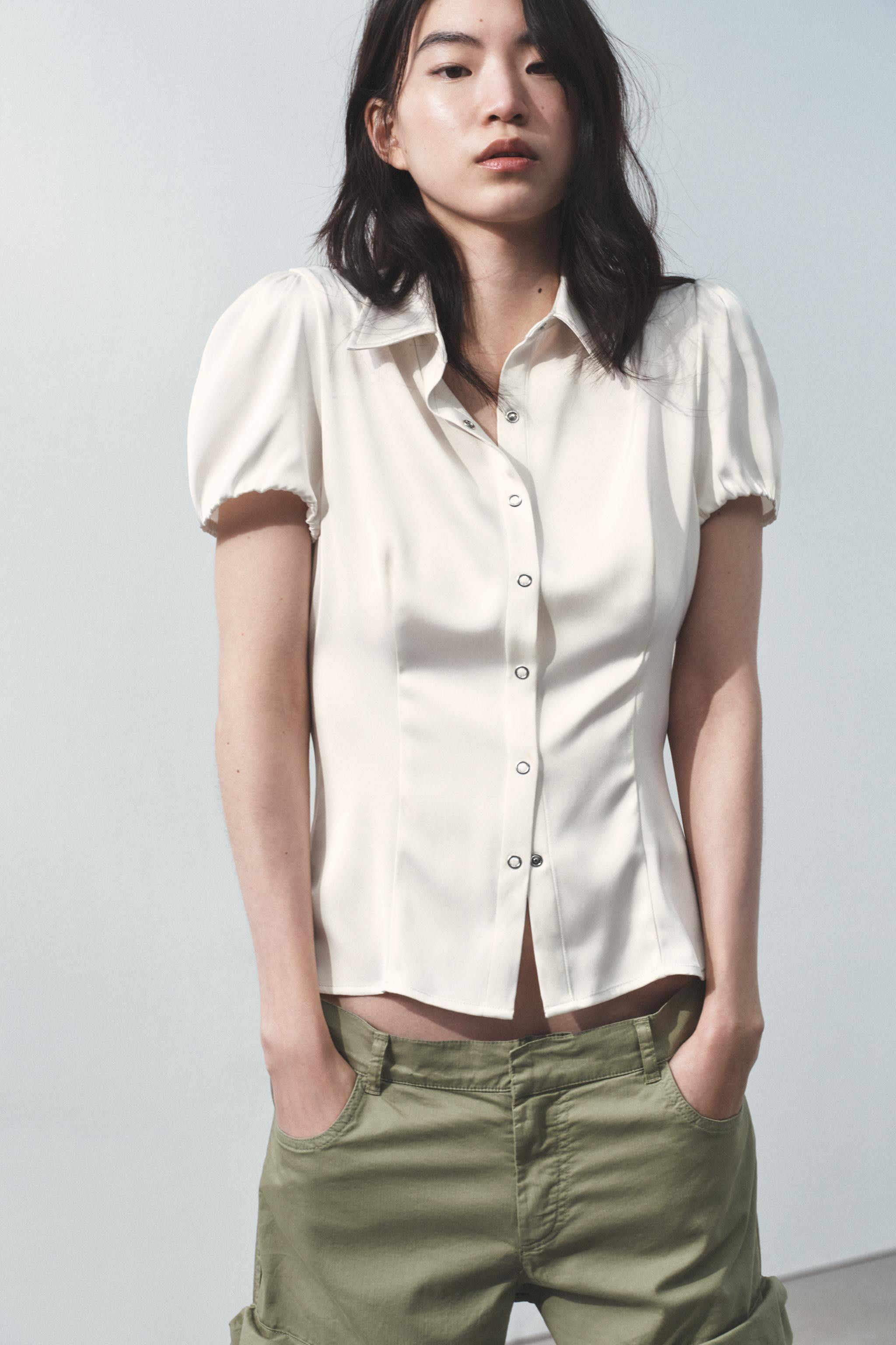 SATIN SHIRT | Zara UK
