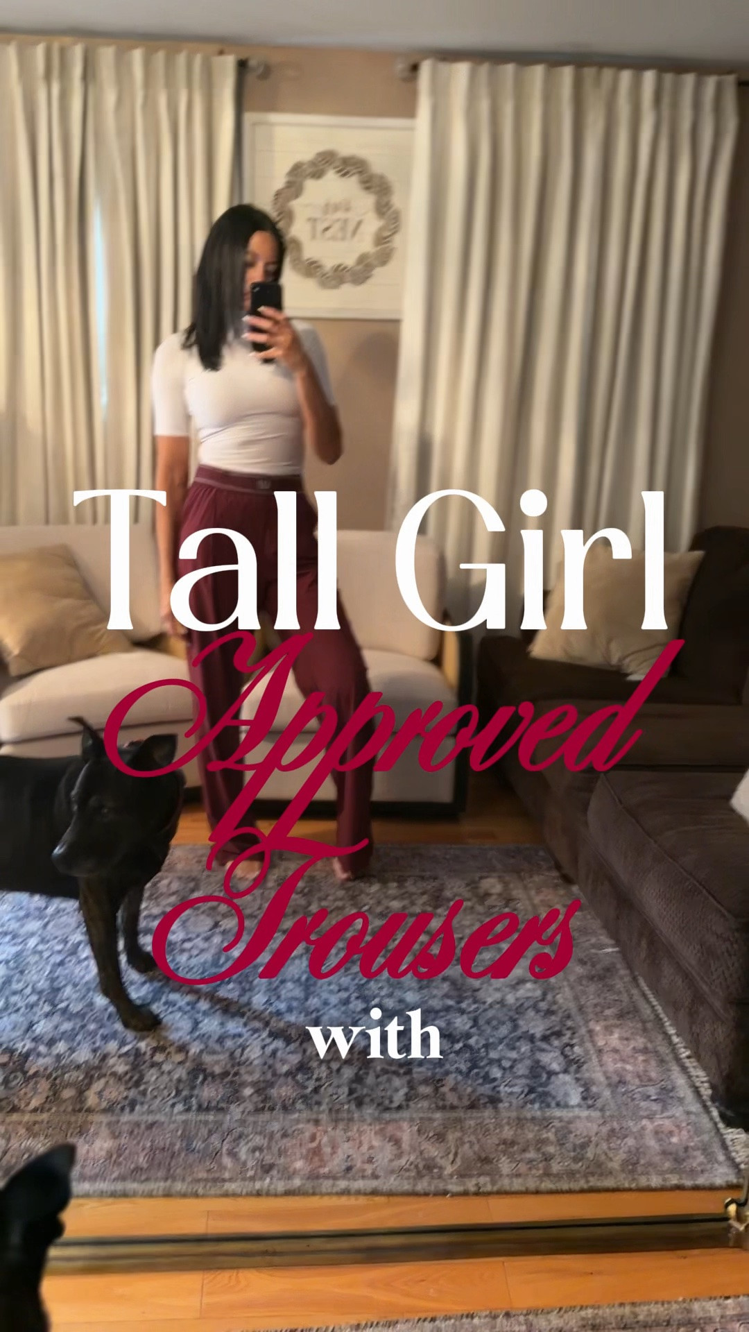 Tall girl approved trousers ✔️👖
I’m 5’11 and finding the pants long enough is a bit of an art. It’s so hard to find pants that fit well. Never mind finding them in stock. 

So I grabbed these stunning trousers. I got a medium tall. They were out of stock in small and don’t carry xs in this pant. Medium was very roomy on me. I could have gotten away with an xs if they had it. I’m going back to get more colors and try a small tall. 
I wore these to work with an oversized sweater from Alo. I got compliments everywhere I went. #tallgirlpants #tallgirlworkpants

#LTKActive #LTKTall #LTKWorkwear