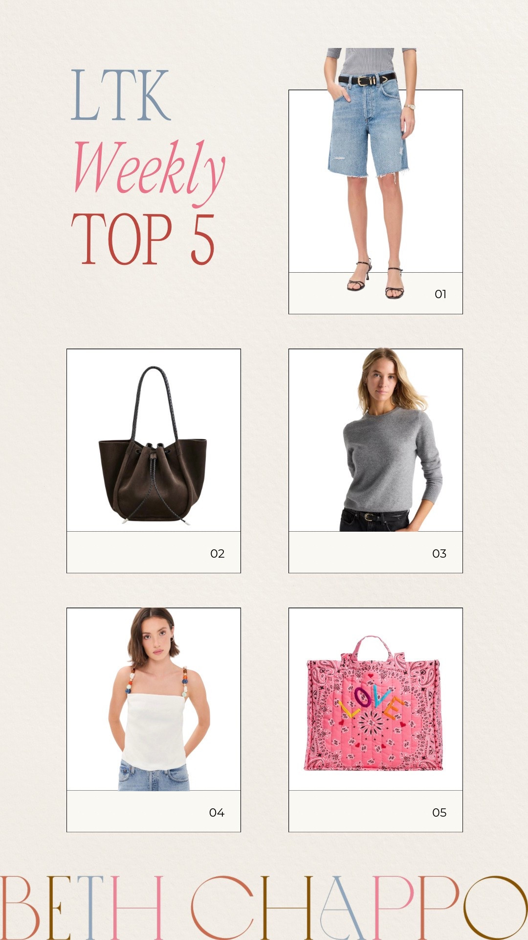 Weekly Top 5 ✨