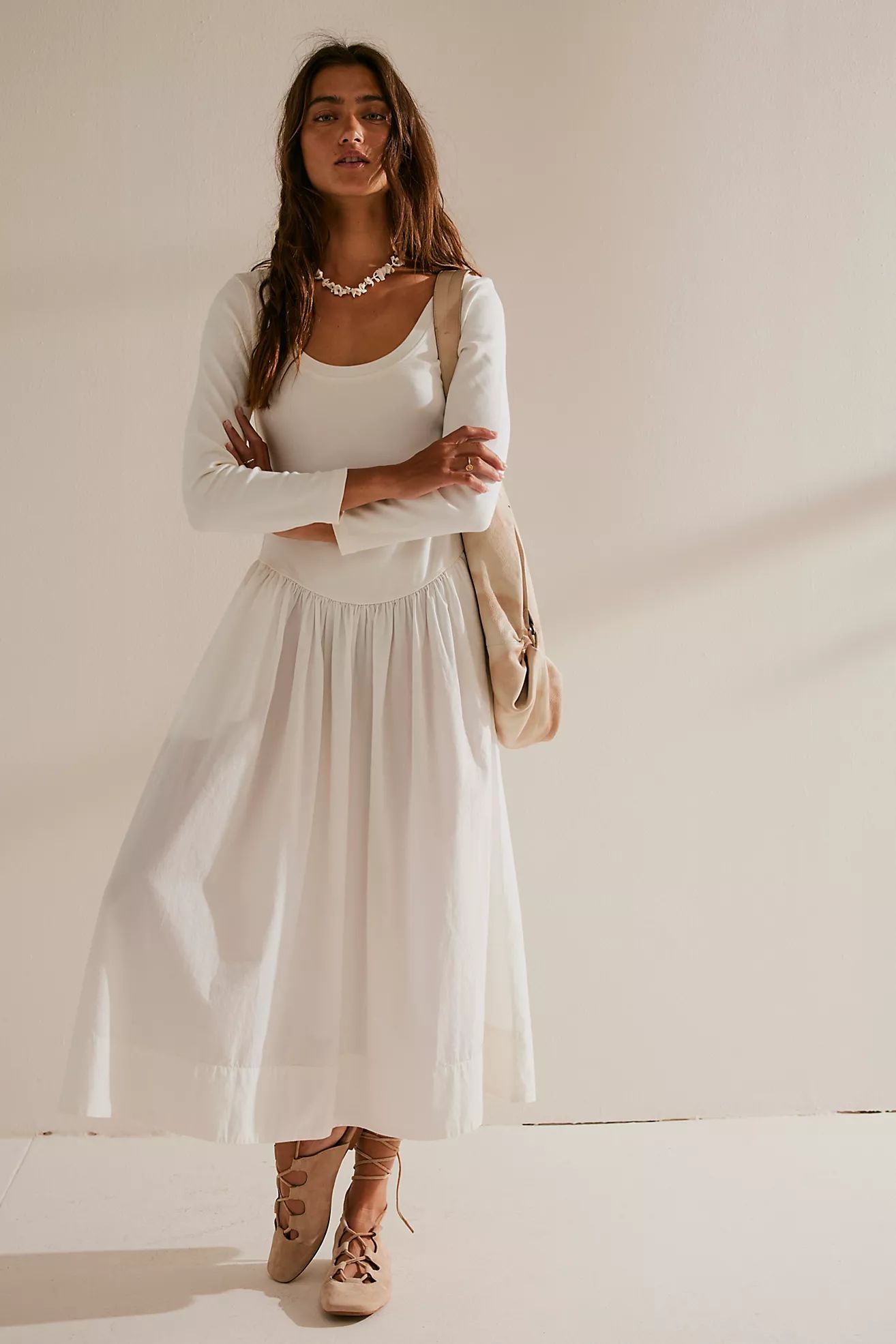 Aelia Drop-Waist Midi | Free People (Global - UK&FR Excluded)