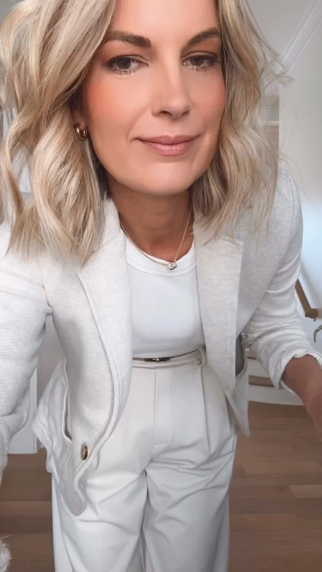 Comfortable and chic travel outfit. 

Small tall in the trousers, small top, shoes true to size 

#LTKTravel #LTKWorkwear #LTKTall