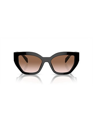 Butterfly BLACK BROWN GRADIENT Sunglasses | David Jones (Australia & New Zealand)