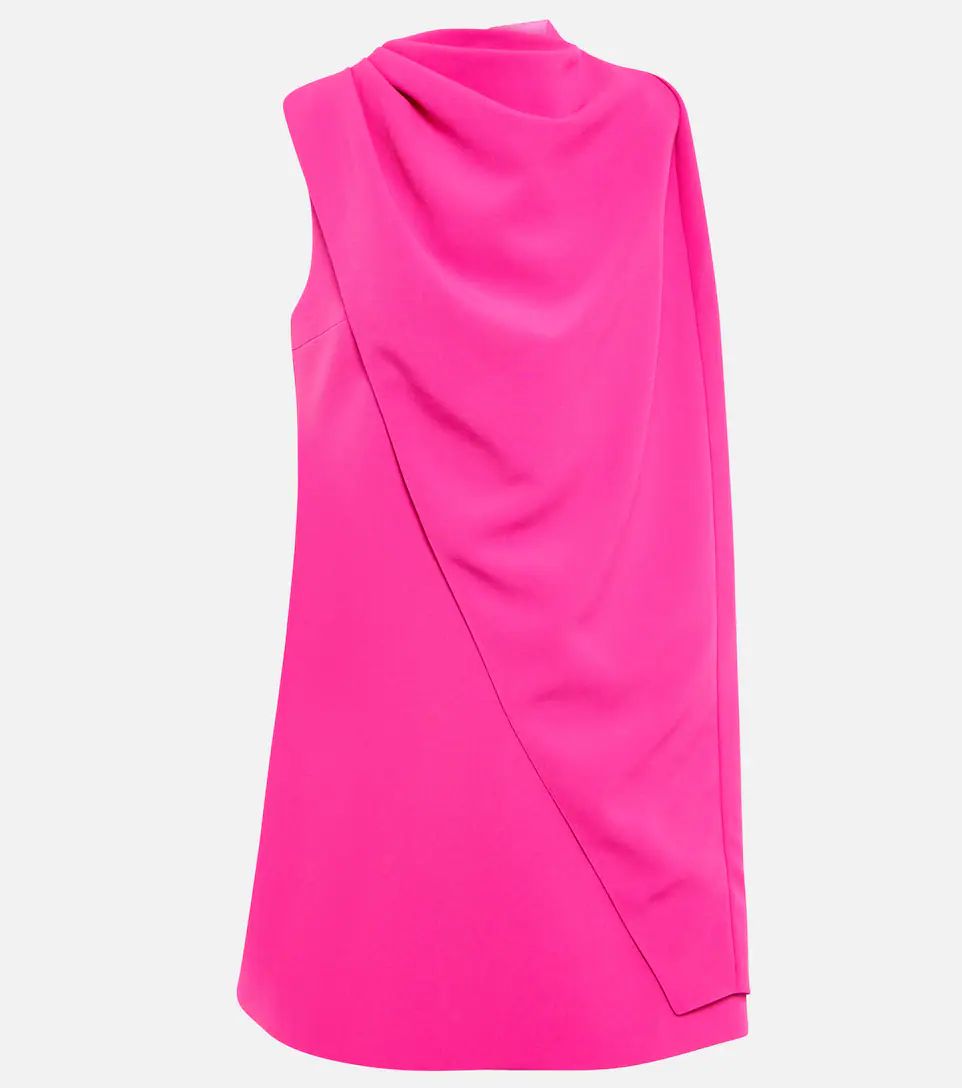 Margareta asymmetrical cape minidress | Mytheresa (US/CA)