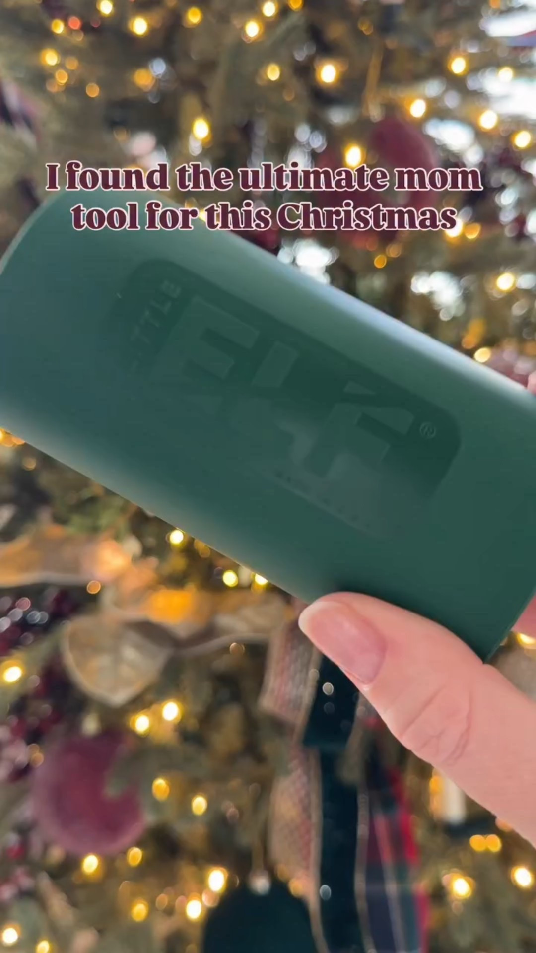 This @littleelfproducts gift wrap cutter is already a game changer for me. No more fuss with the wrapping paper rolling away or remembering where I set the scissors down. This all in 2 tool makes wrapping a breeze! 
Comment ELF for a link! 🎄