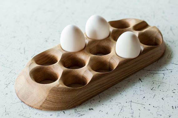 tray for eggs - wood egg - holder stand - for 12 eggs - egg holders - wooden boxes for eggs - hol... | Etsy (CAD)