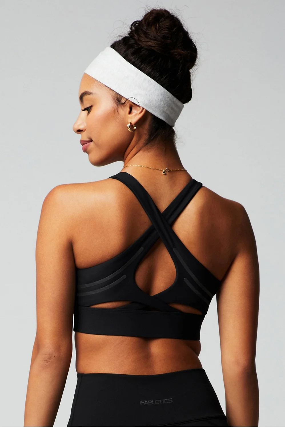 No-Bounce Reflective High Impact Sports Bra | Fabletics - North America