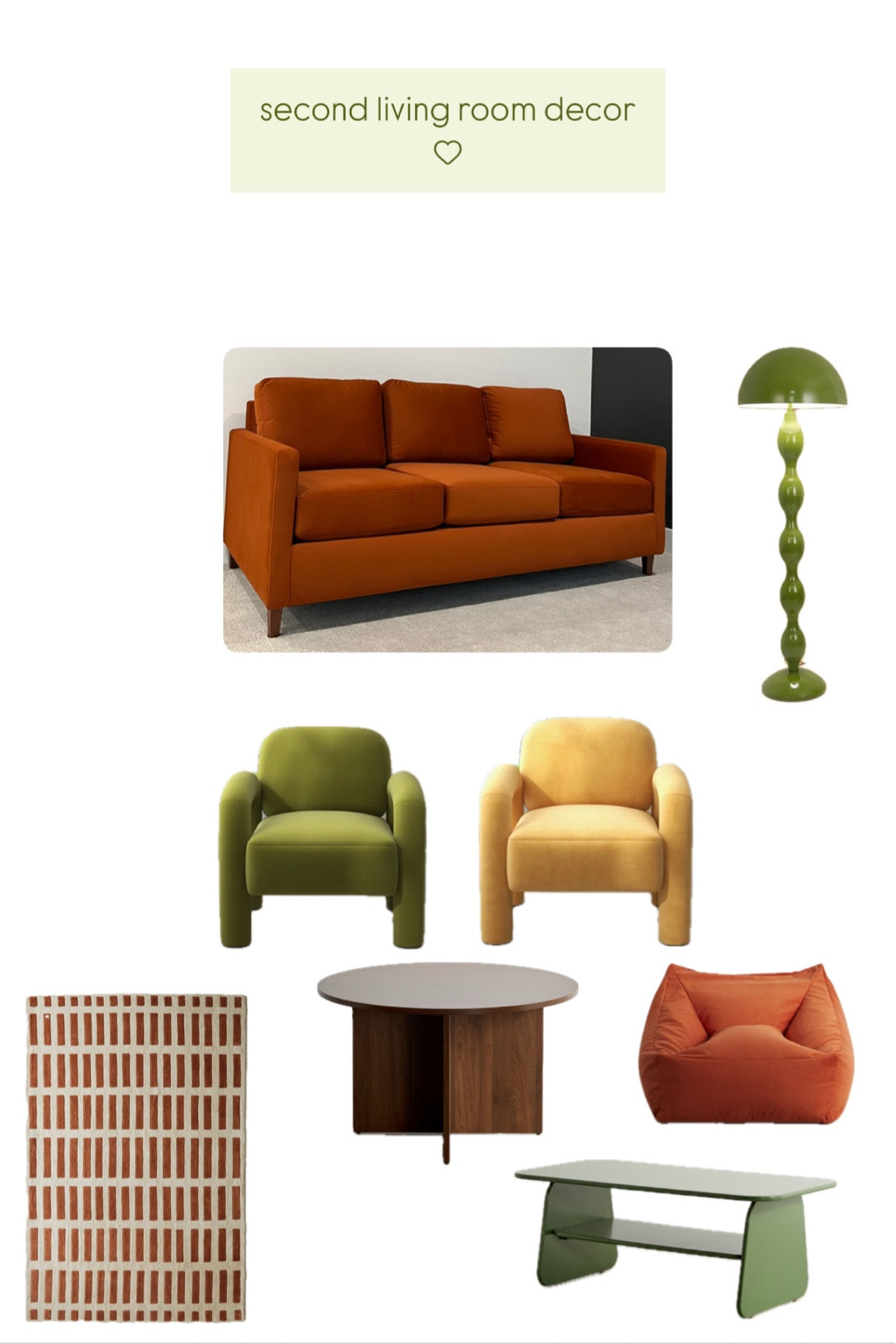 so excited to bring everything together for our second living room!! 