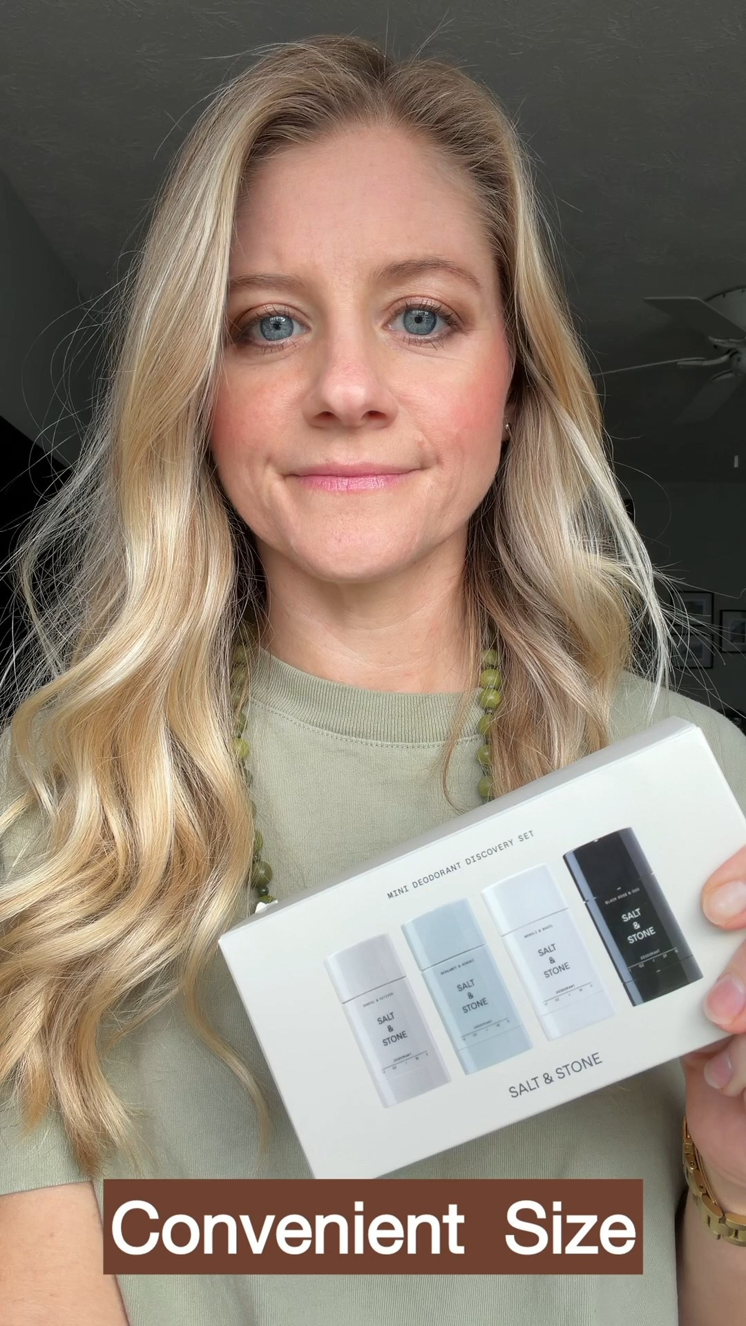 I ordered the Salt & Stone Mini Deodorant Discovery Set for travel and love how convenient these are to pack. The mini size is perfect for tossing in your carry-on or gym bag, and each scent smells incredible — Santal & Vetiver, Bergamot & Hinoki, Neroli & Basil, and Black Rose & Oud.

They’re aluminum free, made with seaweed extracts, shea butter, and prebiotics, and give long-lasting freshness without being overpowering.

✨ Pro tip: The set is perfect for testing out new scents before committing to a full size.

#LTKBeauty #LTKTravel #LTKFindsUnder50